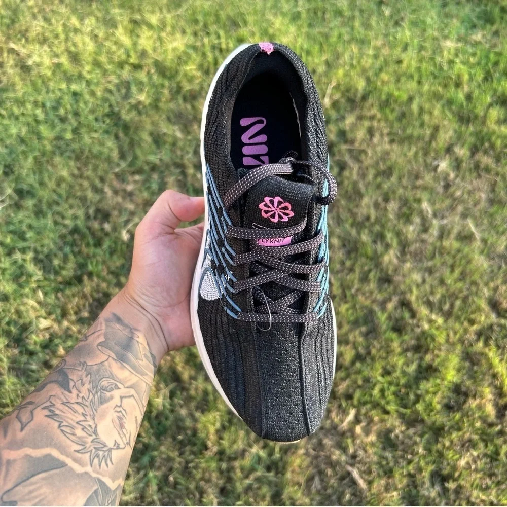Nike Pegasus Turbo NN Black Noise Aqua - Size 7.5 Women